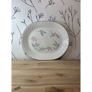 Pink Trio Pattern Corelle by Corning Oval Platter 12"